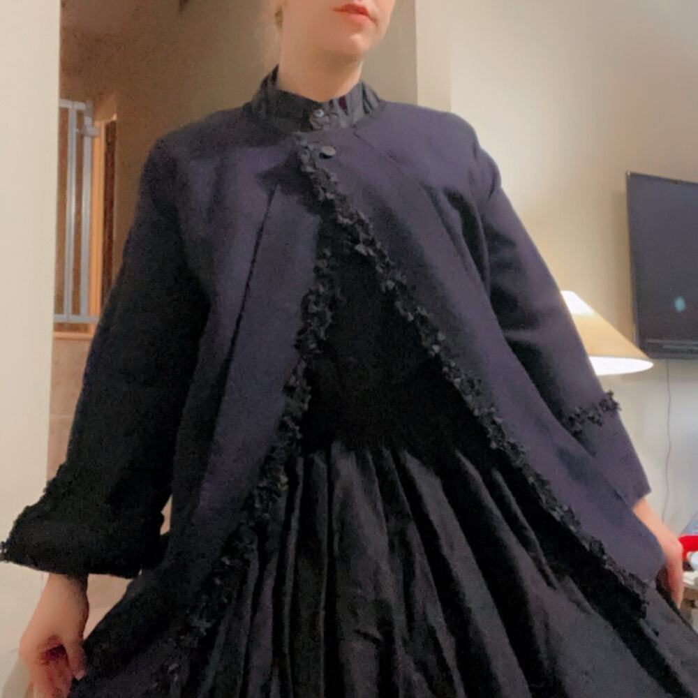 Victorian navy blue jacket